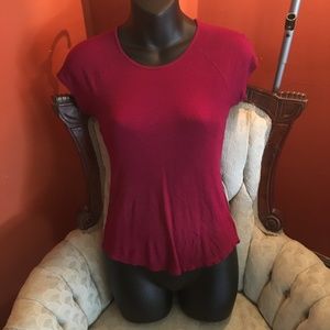 XS maroon top extra small shirt